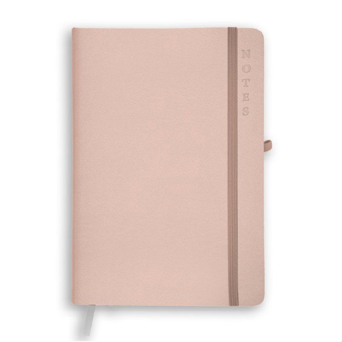 NOTEBOOK A5 AUGUST LINED - Beige