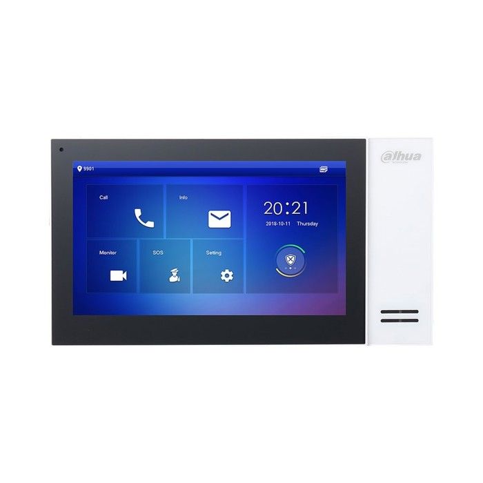 Moniteur vidéo IP tactile 7" Blanc - Dahua