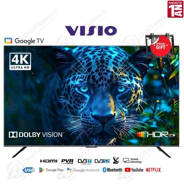 Smart TV 50" - Visio - UHD 4K - Google Assistant - Bluetooth - HDR 10™