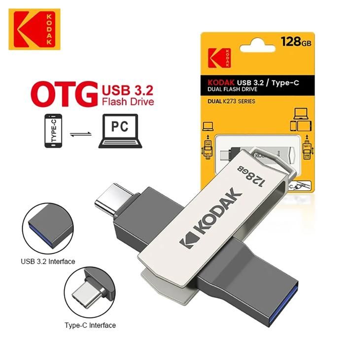 KODAK-Clé usb 3.2 TYPE-C K273 - 128 Go