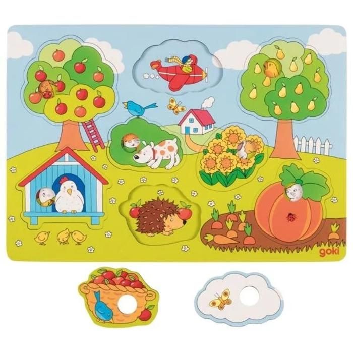 PUZZLE AVEC FENÊTRES DE JARDIN