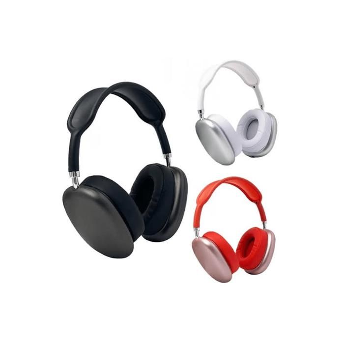 Casque Sans Fil Bluetooth - P9 - Pack de 3 - Stéréo HiFi - Microphone - Confortable