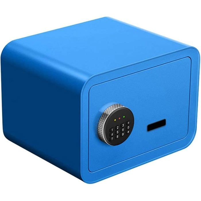 Coffre-fort électronique - Couleurs - S-25EOH - Bleu - Verrouillage électronique - Design moderne
