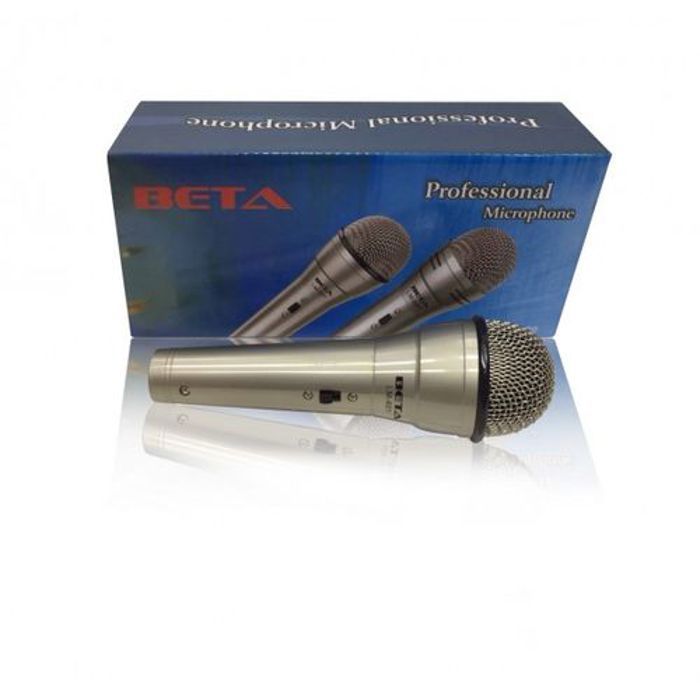 Microphone - BETA - Cardioïde - Faible bruit - Sensibilité élevée - Plage dynamique étendue