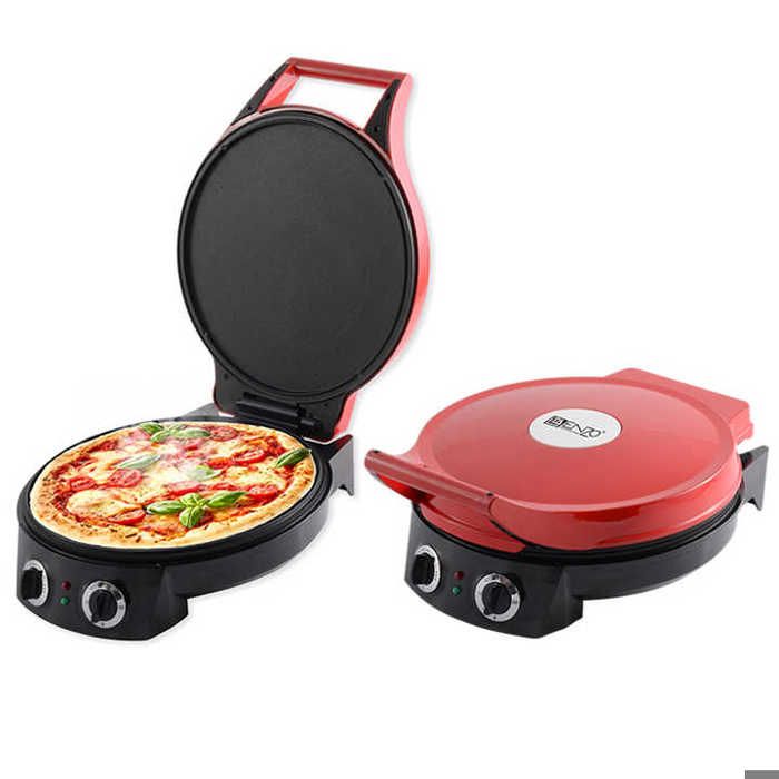 Poêle à Pizza 3 en 1 - ENZO - ITA-50027 - 12 pouces - 1800W - Température réglable 190-230°C