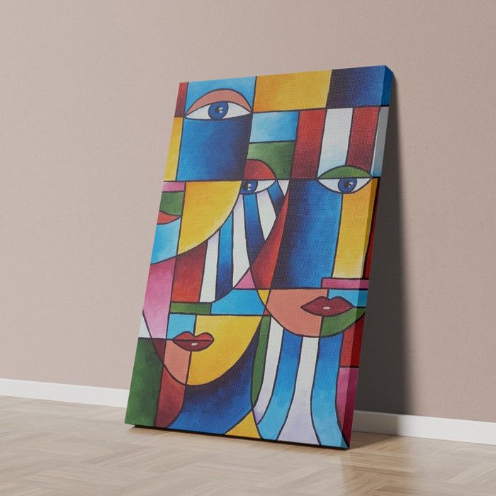 Tableau Decoration Nouvelle Vague Pop Art- 40 x 60 cm -tableau salon