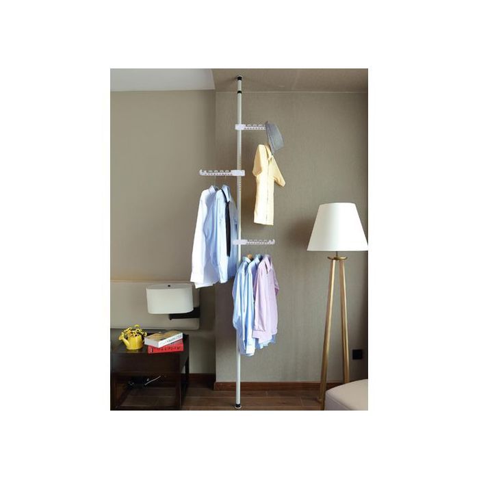 Cintre à vêtements sur pied, pour chambre à coucher, balcon, séchage de vêtement, 110 Jusqu'à 320Cm
