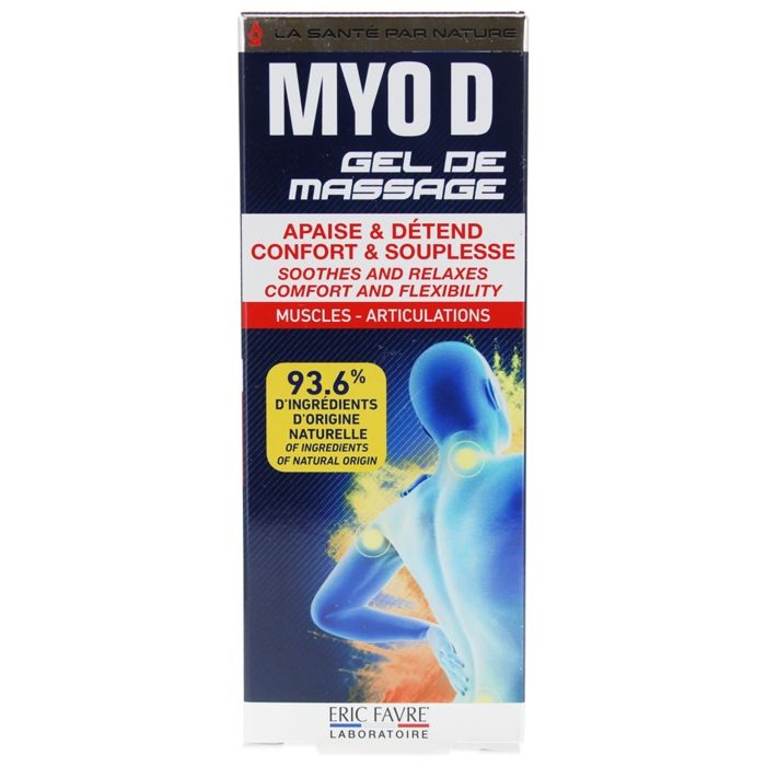 Eric Favre Myo D Gel de Massage Sport Muscles et Articulations 100 ml