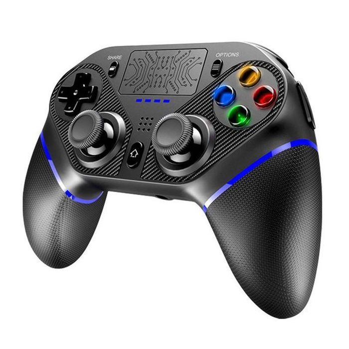 Manette de Jeu Sans Fil Bluetooth Ipega - Contrôleur Gaming avec Pavé Tactile pour iOS, Android et PC
