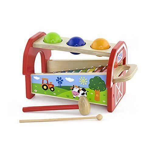 Viga Toys Viga - 2043573 - Jouet Musical - Marteau Et Métallophone - 548