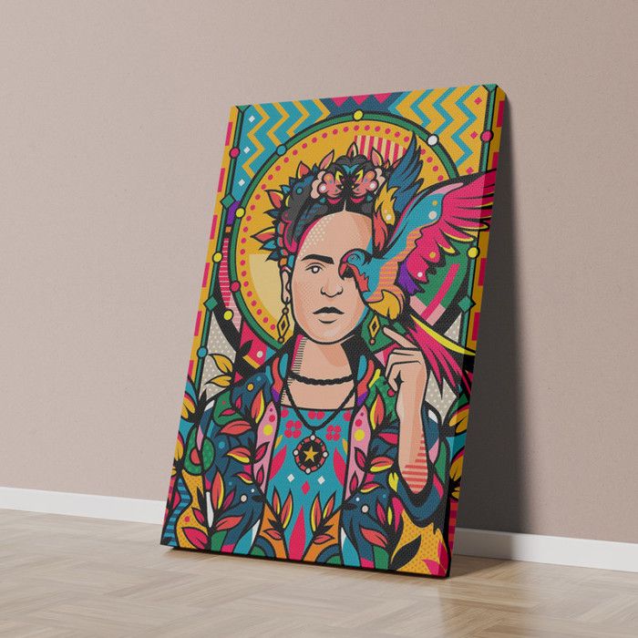 Tableau Décoratif - Eclat Visuel - 40 x 60 cm - Velours - Multicolore - Contemporain