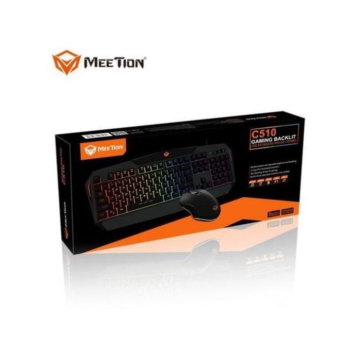 Meetion Pack Clavier & Souris Gaming Rétro-Eclairé