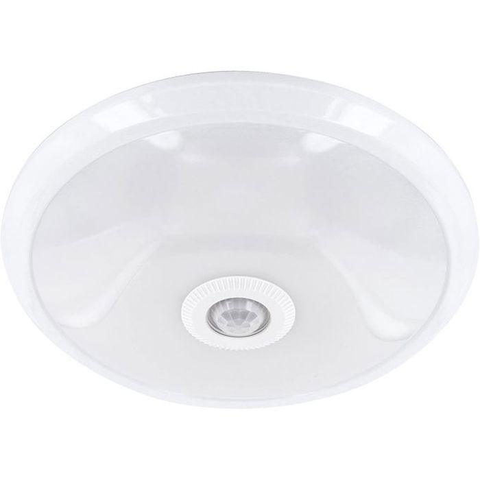 Lampe LED Crystal - Plafonnier avec Détecteur de Mouvement 360° + 2 Lampes LED 9W OFFERTE