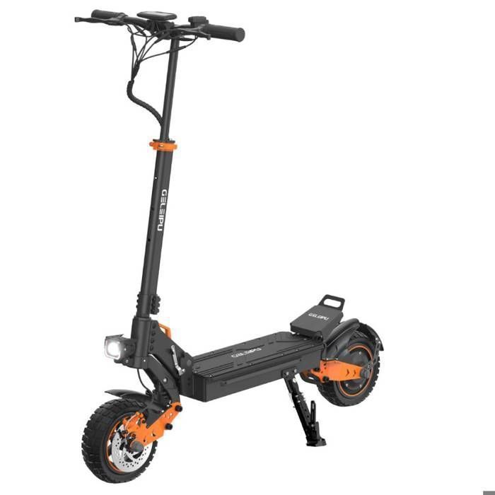 Geleipu Z1 elektrisk sparkcykel för vuxna – Motor 1200W – Batteri 48V 20Ah – Däck 10 tum – Fällbar