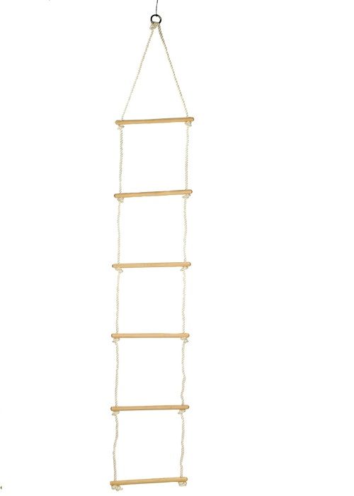 5-stegs repstege för Legler portal - Brun - 180 x 40 cm