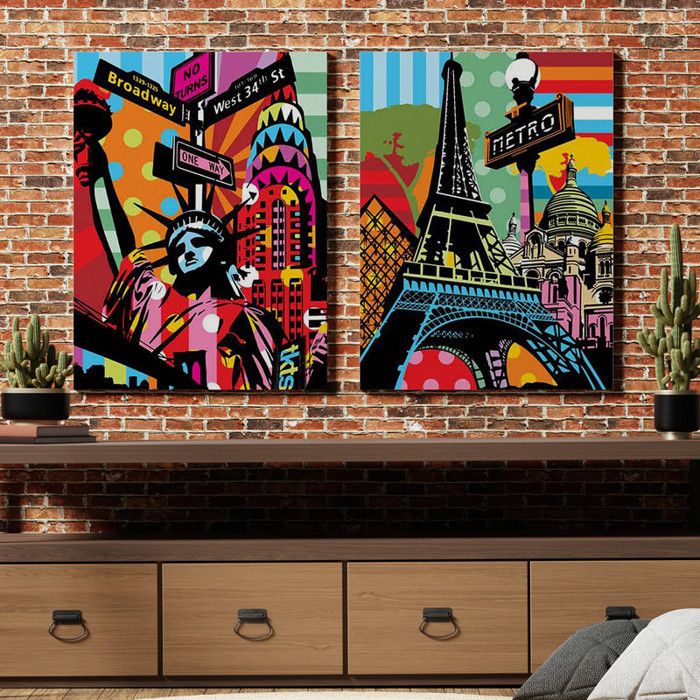 Tableau Décoratif - Flamboyance de Vie - Velours - 80 x 120 cm - Couleurs Intenses