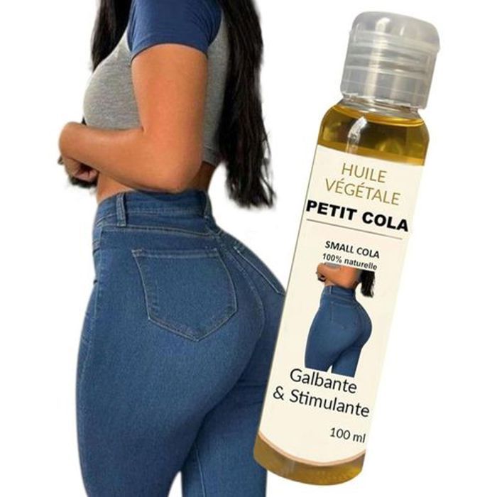 Huile de Petit Cola - MARQUE - 100 ml - Augmente Volume Fessier - Sculpte Hanches - Embellit Poitrine
