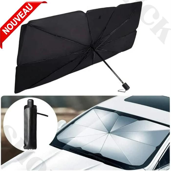 Pare-soleil de pare-brise de voiture, parapluie anti-UV pliable, pare-soleil réfléchissant pour fenêtre avant de voiture