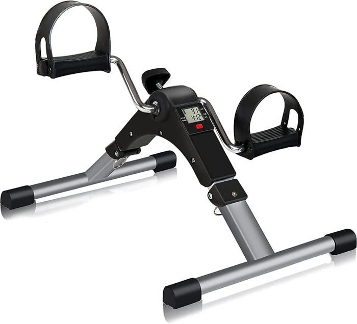 Mini vélo d'appartement - ANONYMOUS - Pliable - Compact - Résistance électromagnétique - Fitness