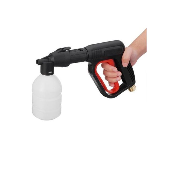 Pistolet avec pot de mousse pour nettoyeur haut pression