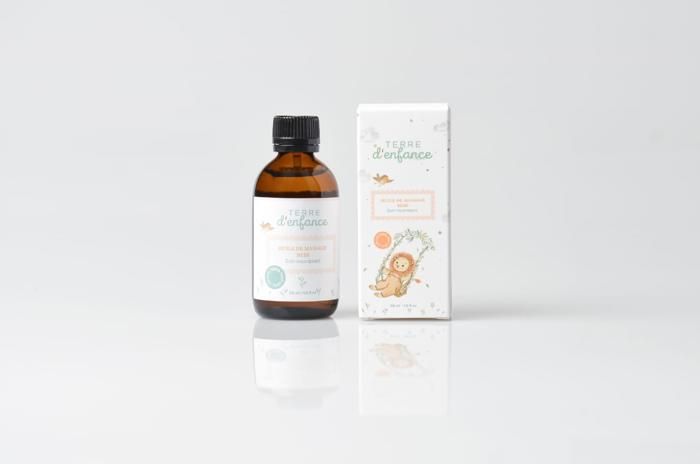 TERRE D'ENFANCE - Huile de massage pour bébé et enfants