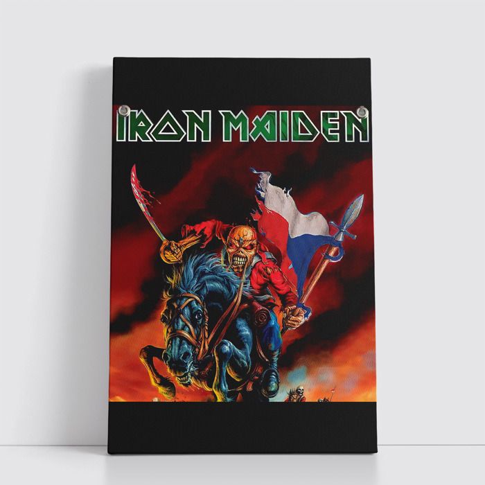 Tableau Rock sur Toile – Affiche Murale 25x40 cm Groupes de Rock Légendaires et Modernes 218