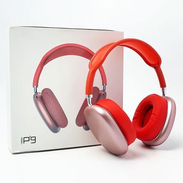 Écouteurs Bluetooth P9 sans fil avec micro, suppression du bruit, son stéréo, écouteur de sport, jeux, en charge TF