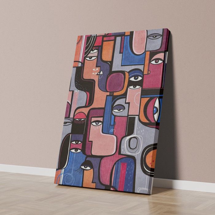 Tableau Décoratif - Tzndance Et Style - Velours - 40 x 60 cm - Multicolore