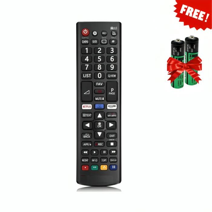 Télécommande Universelle - LG - Remplacement - Compatible Smart TV - Boutons Amazon Netflix - Ergonomique