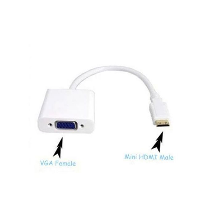 Adaptateur HDMI vers VGA - Haute Résolution 1080p - Pour PC, Laptop, TV, Projecteur