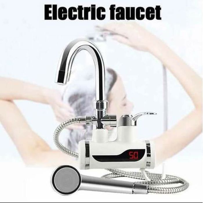 Robinet et Douche chauffe-eau électrique instantané numérique 3 seconde