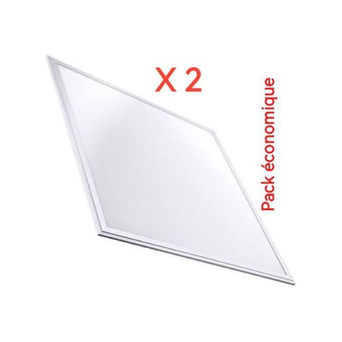 Panel encastré LED 72 W carré 60x60cm plafond armstrong