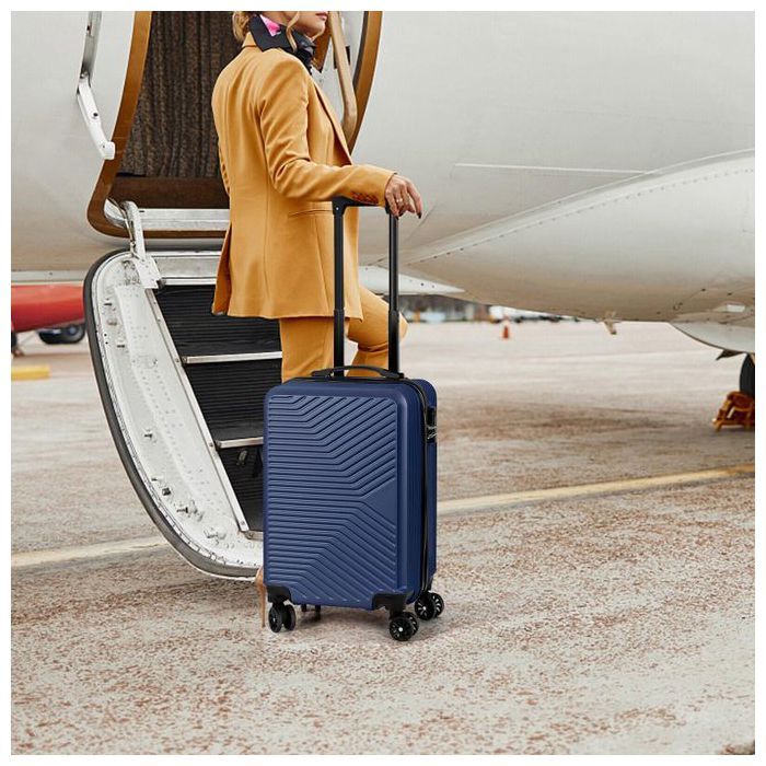 Valise de voyage - H 75cm - L 50cm - ABS rigide - 100 Litres - 30 kg