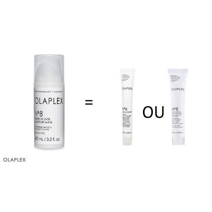 Olaplex - N°8 Masque Hydratant - 100ml - Réparateur 4 en 1 = MINIATURE OLAPLEX ALEATOIRE 20ml