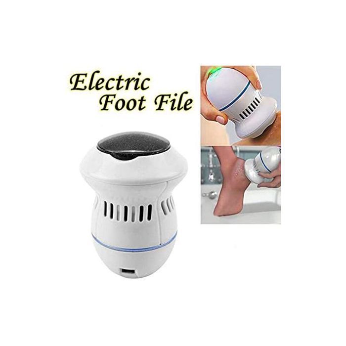 Ponceuse pour pieds électrique – élimine callosités, recharge usb