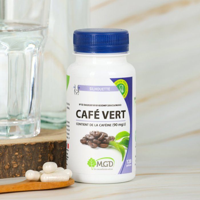 Café vert 120 gélules - MGD