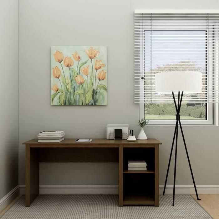 Bureau L1074-1 avec 1 tiroir et 2 rangements