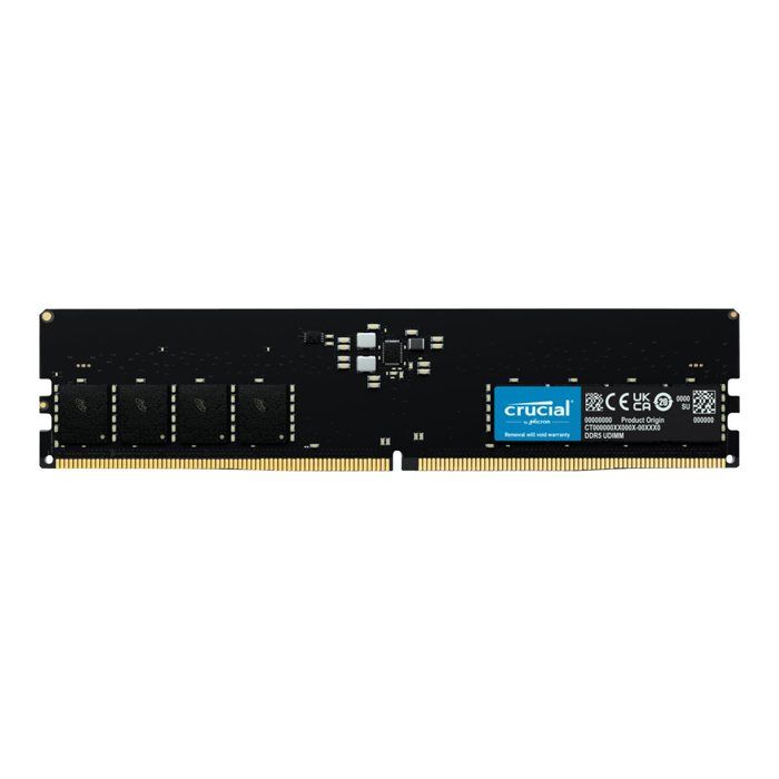 Mémoire vive - CRUCIAL - 16GB DDR5-5600 UDIMM - CL46 - Haute vitesse - Grande capacité