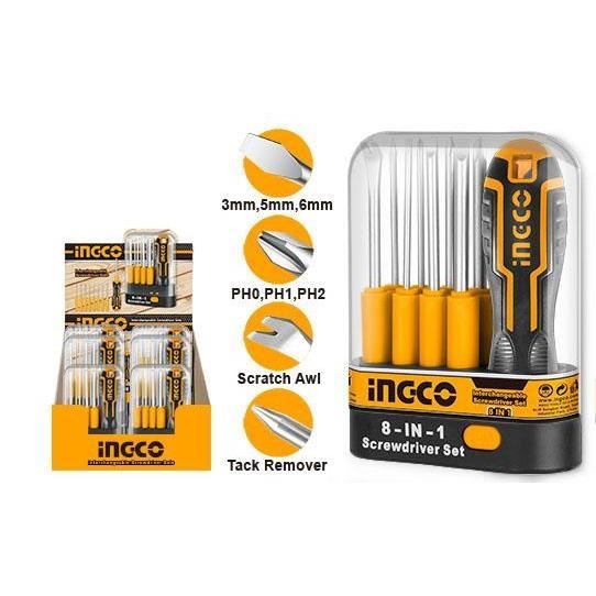Set de tournevis interchangeables 9 pcs