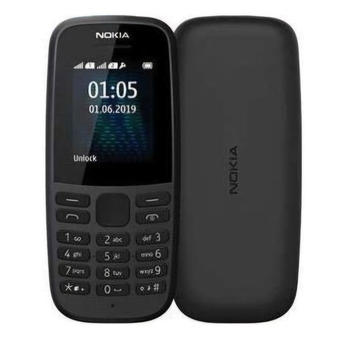 Telephone Portable Nokia 105 (2019) 1.77" (4Mo, 4Mo) Dual SIM - Noir