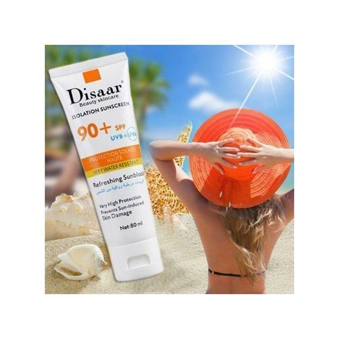 Disaar Crème solaire isolation sunscreen SPF 90+