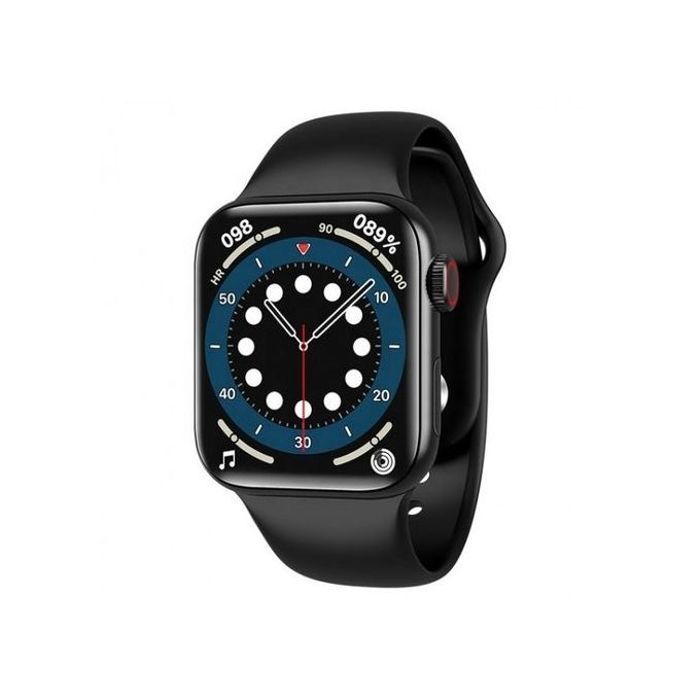 Smartwatch HW22 - Noir - Écran tactile couleur, Moniteur de fréquence cardiaque, Appels Bluetooth