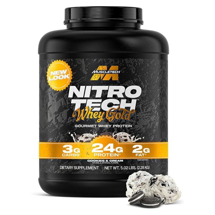 Performance Series Nitro-Tech 100% Whey Gold 6 lb (2721g) (Biscuits et crème)