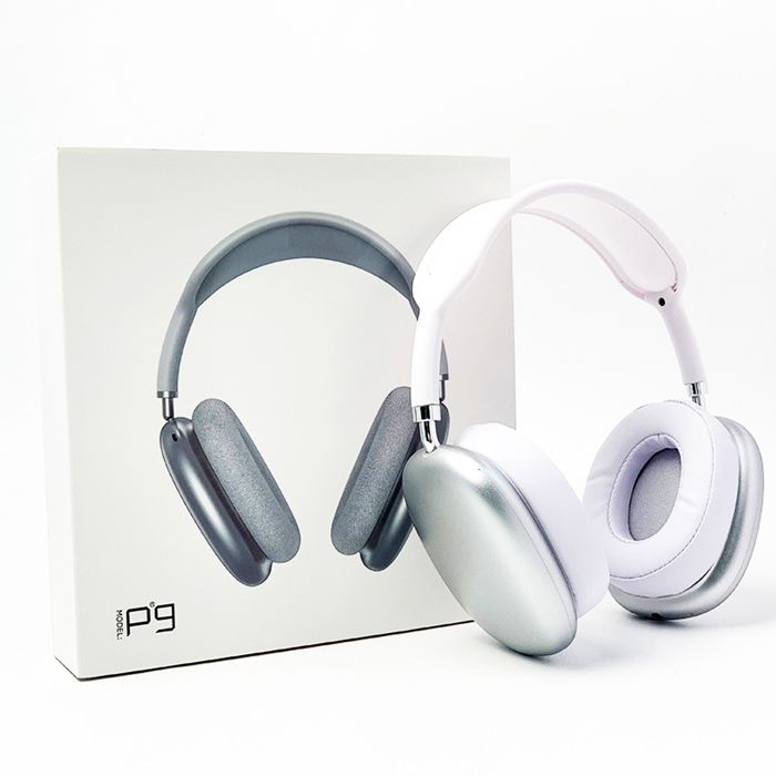 Casque Bluetooth sans fil P9 avec micro à suppression de bruit écouteurs de son stéréo de jeu de sport prend en charge TF