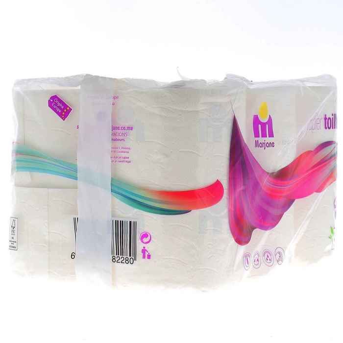Papier hygiénique confort 3 plis x12 - MARJANE