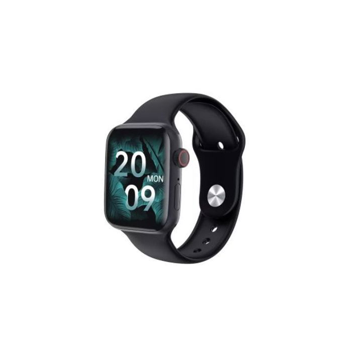 Smartwatch HW22 - Noir - Écran Tactile 1.75", Moniteur de Fréquence Cardiaque, Étanche IP67"