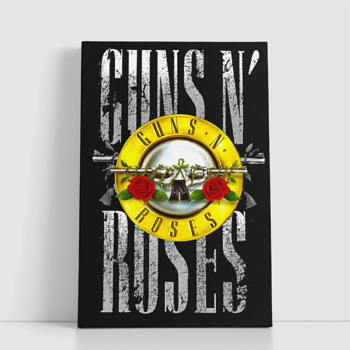 Tableau Rock sur Toile – Affiche Murale 25x40 cm Groupes de Rock Légendaires et Modernes 104