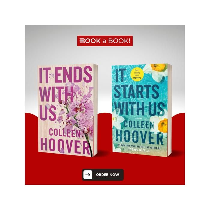 Ensemble de livres - GENERIC - Colleen Hoover - Romance - Deux romans - It Ends with US et It Starts with Us