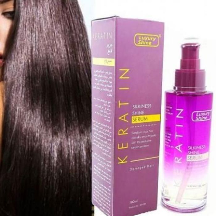 Sérum - LUXURY SHINE - Huile de Kératine - 100ml - Hydratant - Cheveux lisses et brillants