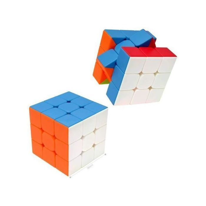 Petit cube magique 3x3x3 - haute qualité - cube professionnel